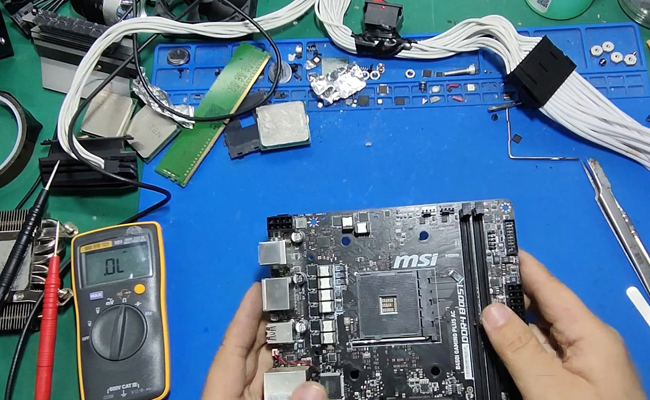 中山华硕电脑主板维修